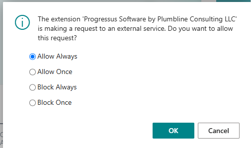 Progressus License Setup